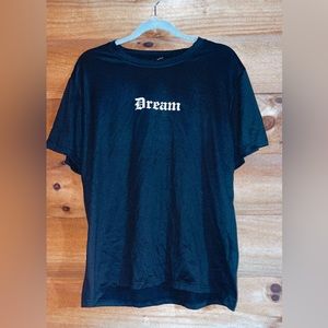 Black graphic t-shirt